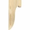 Ekena Millwork Del Monte Rough Sawn Corbel, Douglas Fir, 6"W x 6"D x 14"H COR06X06X14DEL00RDF - alternate 4